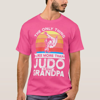 Camiseta Eu Gosto De Judo Ser Avô Judo