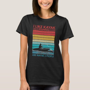 Camiseta Eu Gosto De Kayak Pesca Kayaking Kayaker Barco Gra
