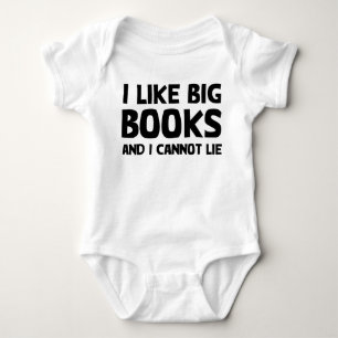 Camiseta Eu gosto de livros grandes