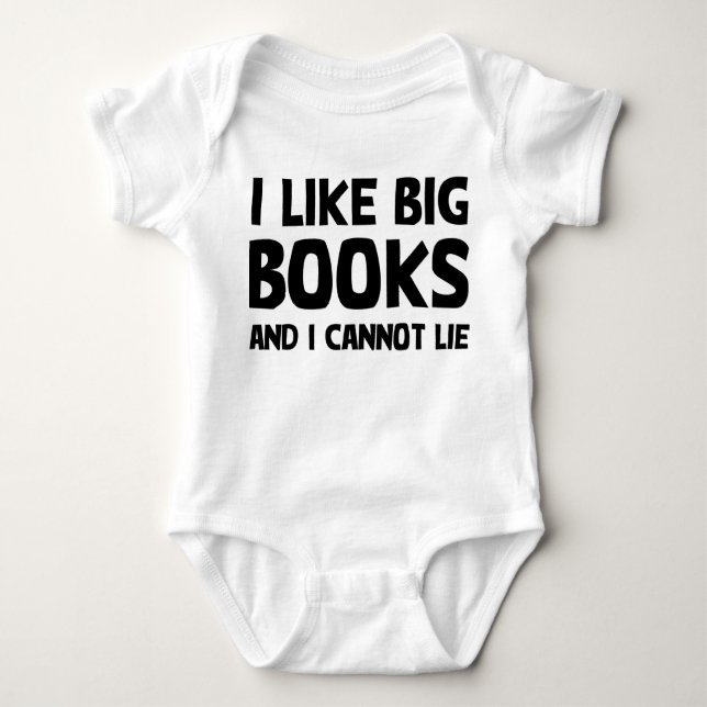 Camiseta Eu gosto de livros grandes (Frente)