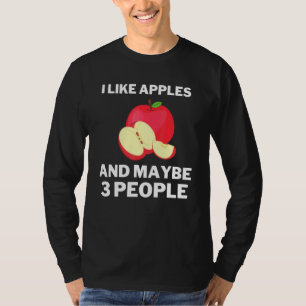 Camiseta Eu Gosto de Maçãs E Talvez Três Pessoas Romance Pr