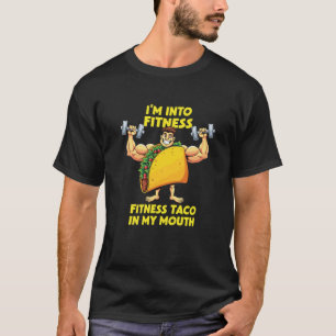 Camiseta Eu gosto de malhação, malhação Taco na minha boca.