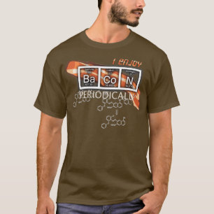Camiseta Eu gosto de Mesa de Elementos Periódicos Periódico