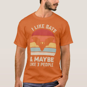 Camiseta Eu Gosto de Morcegos Animal Morcego amigo