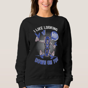 Camiseta Eu Gosto De Olhar Para O Piloto Do Drone Operador