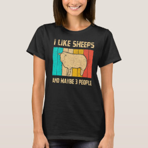 Camiseta Eu Gosto De Ovinos E Talvez 3 Pessoas De Farmácia 