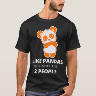 Camiseta Eu Gosto De Pandas 2