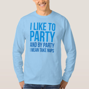 Camiseta Eu gosto de party, e pelo partido eu significo