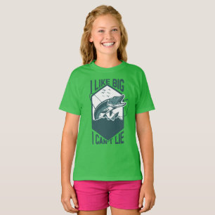 Camiseta Eu Gosto de Peixes Grandes E Não Posso Mentir Sobr