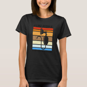 Camiseta Eu Gosto de Pessoas Sob Anestesia Geral Anestesiol