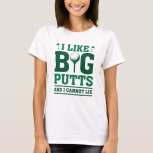 Camiseta Eu Gosto De Putts Grandes E Não Posso Mentir