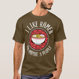 Camiseta Eu Gosto De Ramen Japonês Nodles Anime Lover