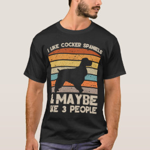 Camiseta Eu gosto de roupas retrógradas de coqueiros e de a