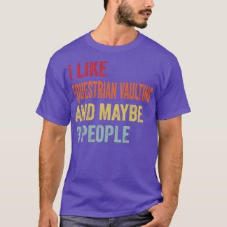 Camiseta Eu Gosto De Salto Equestre Talvez 3 Pessoas