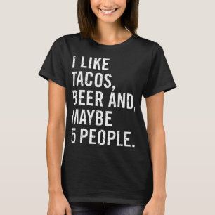 Camiseta Eu Gosto de Tacos Cinco De Mayo