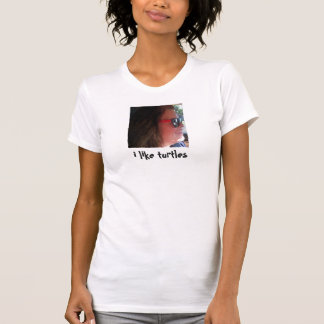 Camiseta Eu gosto de tartarugas