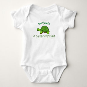 Camiseta Eu gosto de tartarugas bonitos