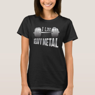 Camiseta Eu Gosto De Treinamento De Metais Pesados Levantan
