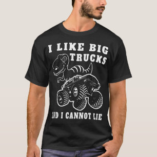 Camiseta Eu gosto de Trucks grandes e não posso mentir Mons