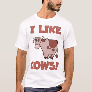 Camiseta Eu Gosto De Vacas!