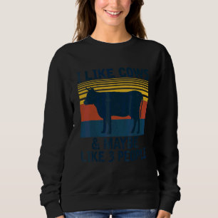 Camiseta Eu Gosto de Vacas E Talvez Goste de 3 Pessoas Faze