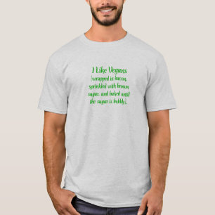 Camiseta Eu Gosto De Vegans...