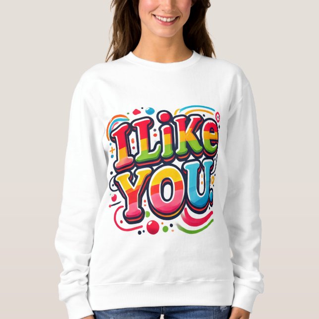 Camiseta Eu Gosto De Você (Frente)