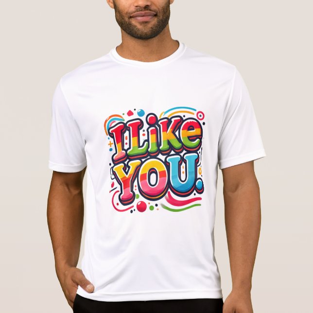 Camiseta Eu Gosto De Você (Frente)