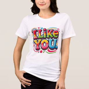 Camiseta Eu Gosto De Você