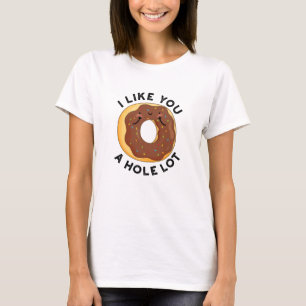 Camiseta Eu Gosto De Você, Muito Bonita Rosquinha.
