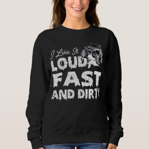 Camiseta Eu Gosto Disso Rapidamente E Sujo Sxs Utv 4 Rodas