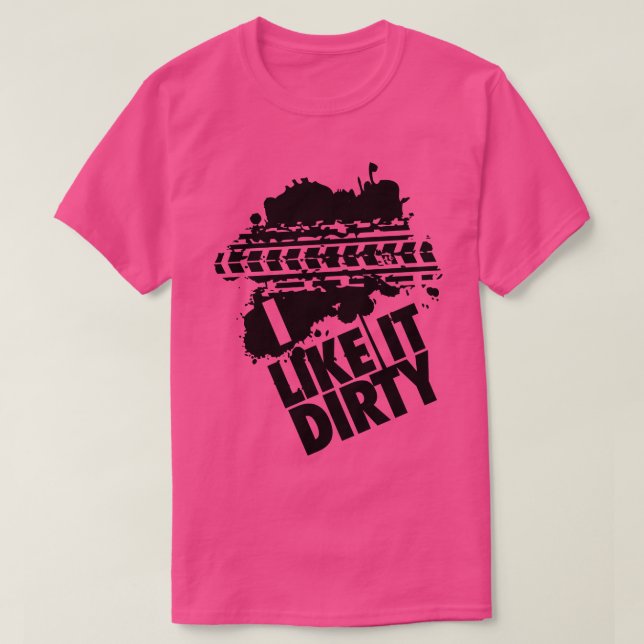 Camiseta Eu gosto disso sujo (Frente do Design)