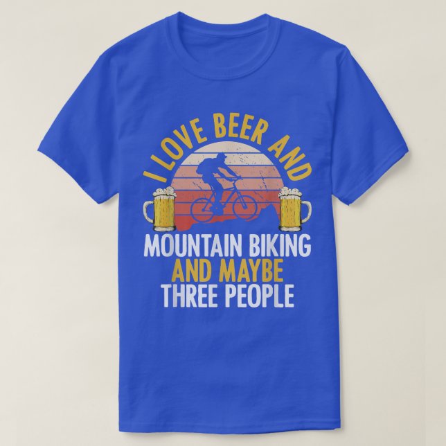 Camiseta Eu Gosto Do Bebendo De Cerveja E Do Introdução Da  (Frente do Design)
