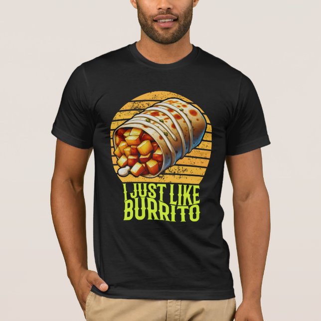 Camiseta eu gosto do burrito (Frente)