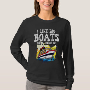 Camiseta Eu Gosto Do Grande Barco E Não Posso Mentir Barco