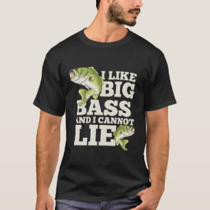 Camiseta Eu Gosto Do Grande Bass E Não Posso Mentir Peixe E