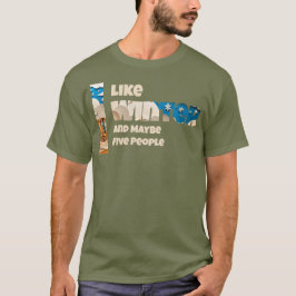 Camiseta Eu gosto do Inverno e Talvez