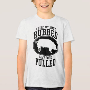 Camiseta Eu Gosto Do Meu Bumbum Esfregado E Do Meu Churrasc
