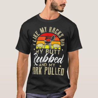 Camiseta Eu Gosto Do Meu Bumbum Esfregando Meu Porco Puxand