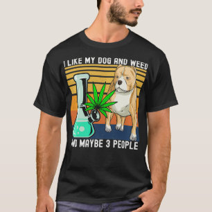 Camiseta Eu Gosto Do Meu Cachorro E Semana E Talvez 3 Pesso