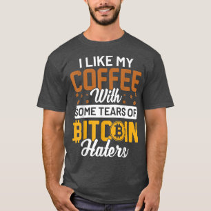 Camiseta Eu Gosto Do Meu Café Com Algumas Lágrimas De Chapé