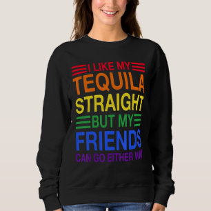 Camiseta Eu Gosto Do Meu Hetero De Tequila Mas Meus Amigos 