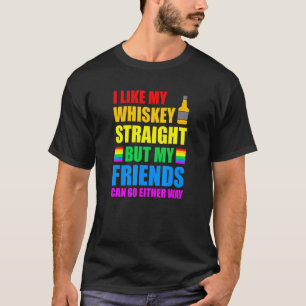 Camiseta Eu Gosto Do Meu Hetero, Mas Meus Amigos Podem Ir