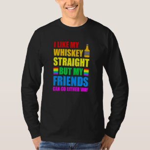 Camiseta Eu Gosto Do Meu Hetero, Mas Meus Amigos Podem Ir