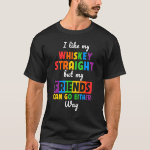 Camiseta Eu Gosto Do Meu Hetero, Mas Meus Amigos Podem Ir