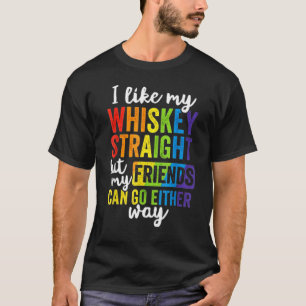 Camiseta Eu Gosto Do Meu Hetero, Mas Meus Amigos Podem Ir