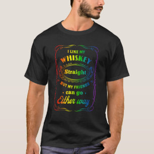 Camiseta Eu Gosto Do Meu Hetero, Mas Meus Amigos Podem Ir