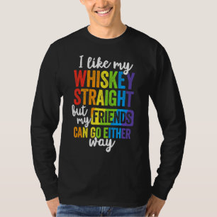 Camiseta Eu Gosto Do Meu Hetero Whiskey Lgbt Pride Gay