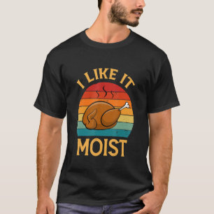 Camiseta Eu Gosto Do Mois Ação De Graças A Retrair Turquia