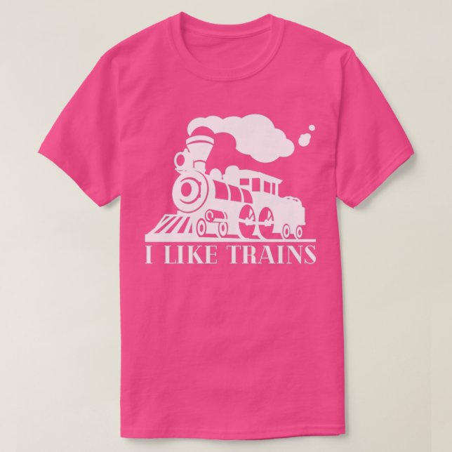 Camiseta Eu Gosto Do Motorista De Comboio Presente 2 (Frente do Design)